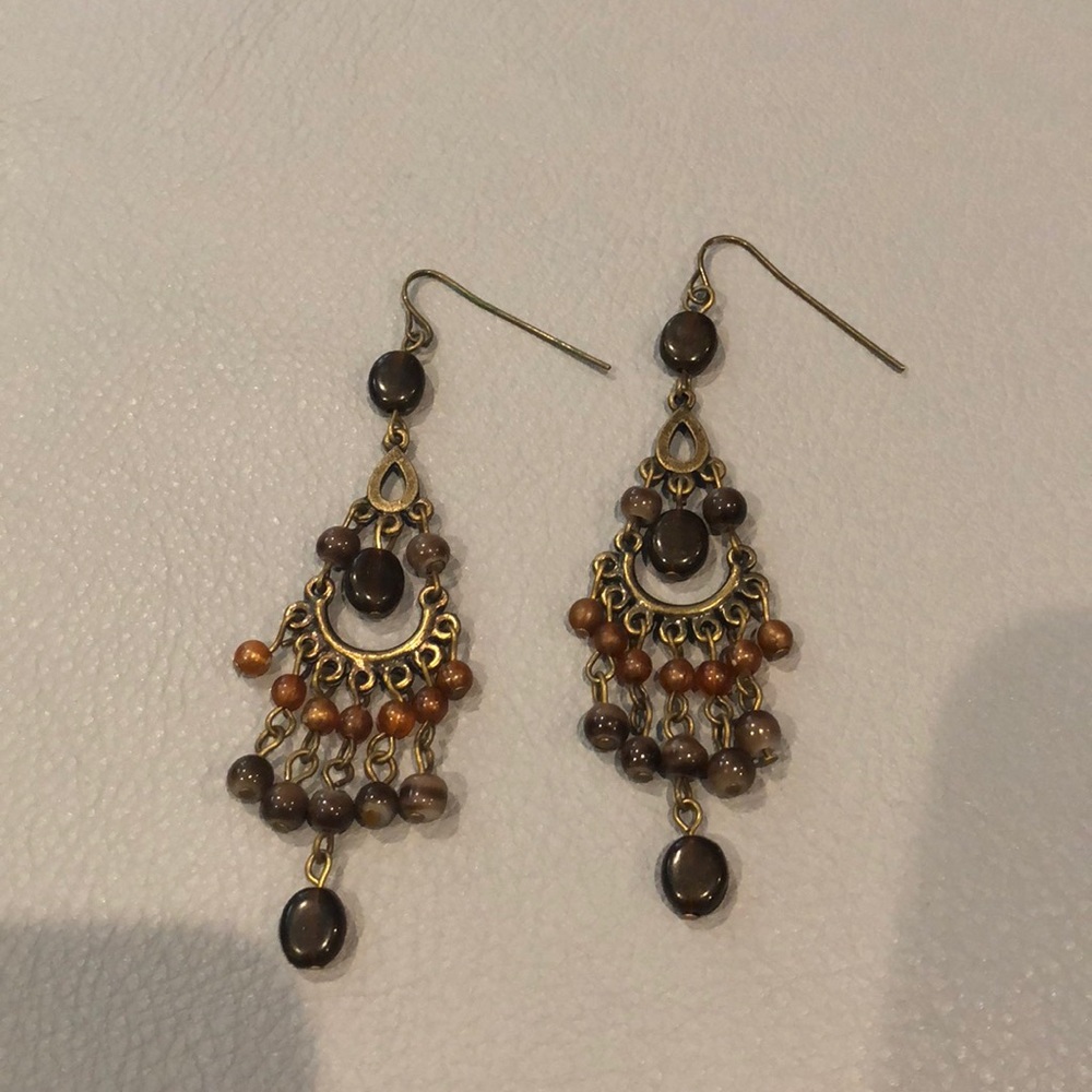 Drop earrings